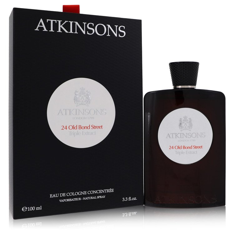 24 Old Bond Street Triple Extract By Atkinsons Eau De Cologne Concentree Spray 3.3 Oz (Men) - Rochan Shop