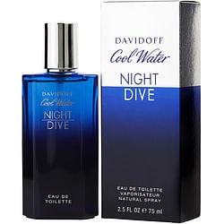 Cool Water Night Dive By Davidoff Edt Spray (Men) - Rochan Shop