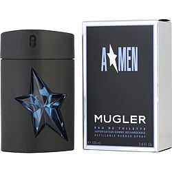 Angel By Thierry Mugler Edt Spray Rubber Bottle Refillable (Men) - Rochan Shop