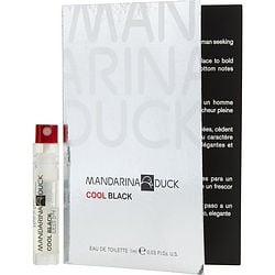 Mandarina Duck Cool Black By Mandarina Duck Edt Spray Vial On Card (Men) - Rochan Shop