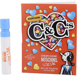 I Love Love By Moschino Edt Spray Vial On Card (Women) - Rochan Shop