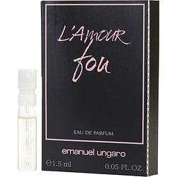 L'amour Fou By Ungaro Eau De Parfum Spray Vial On Card (Women) - Rochan Shop