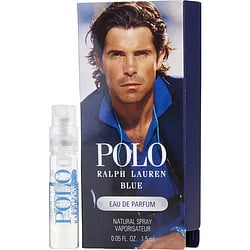 Polo Blue By Ralph Lauren Eau De Parfum Spray Vial On Card (Men)