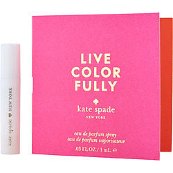 Kate Spade Live Colorfully By Kate Spade Eau De Parfum Spray Vial On Card (Women) - Rochan Shop