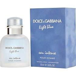 D & G Light Blue Eau Intense By Dolce & Gabbana Eau De Parfum Spray (Men) - Rochan Shop