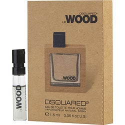 He Wood By Dsquared2 Edt Spray Vial On Card (Men) - Rochan Shop