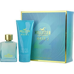 Hollister Wave 2 By Hollister Edt Spray 3.4 Oz & Hair And Body Wash (Men) - Rochan Shop