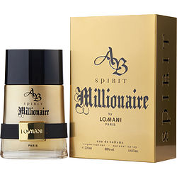 Ab Spirit Millionaire By Lomani Edt Spray (Men) - Rochan Shop