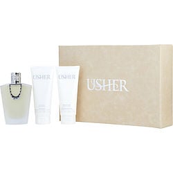 Usher By Usher Eau De Parfum Spray 3.4 Oz & Body Lotion 3.4 Oz & Body Wash 3.4 Oz (Women) - Rochan Shop