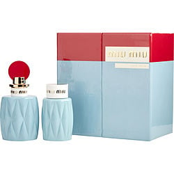 Miu Miu By Miu Miu Eau De Parfum Spray 3.4 Oz & Body Lotion (Women) - Rochan Shop