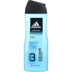 Adidas Ice Dive By Adidas 3 Body, Hair & Face Shower Gel (Men) - Rochan Shop