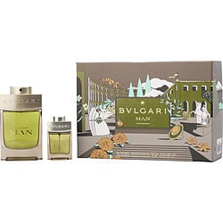 Bvlgari Man Wood Essence By Bvlgari Eau De Parfum Spray 3.4 Oz & Eau De Parfum Spray (Men)