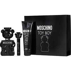 Moschino Toy Boy By Moschino Eau De Parfum Spray 3.4 Oz & Shower Gel 5 Oz & Eau De Parfum Spray 0.33 Oz (Men) - Rochan Shop