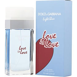 D & G Light Blue Love Is Love By Dolce & Gabbana Edt Spray (Women) - Rochan Shop