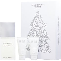 L'eau D'issey By Issey Miyake Edt Spray 4.2 Oz & After Shave Balm 1.6 Oz & Shower Gel 1.6 Oz (Men) - Rochan Shop