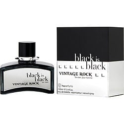 Black Is Black Vintage Rock By Nuparfums Edt Spray (Men) - Rochan Shop