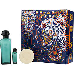 Hermes D'orange Vert By Hermes Eau De Cologne Spray 3.3 Oz & Eau De Cologne 0.25 Oz & Soap 1.8 Oz (Unisex) - Rochan Shop