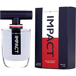 Tommy Hilfiger Impact By Tommy Hilfiger Edt Spray 3.4 Oz & Edt Travel Spray (Men) - Rochan Shop