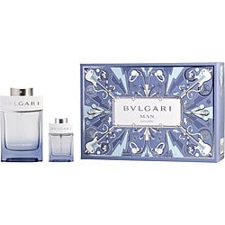 Bvlgari Man Glacial Essence By Bvlgari Eau De Parfum Spray 3.4 Oz & Eau De Parfum Spray (Men)