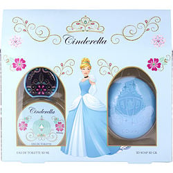 Cinderella By Disney Edt Spray 1.7 Oz & 3 D Soap (Women) - Rochan Shop