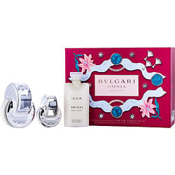 Bvlgari Omnia Crystalline By Bvlgari Edt Spray 2.2 Oz & Body Lotion 2.5 Oz & Edt Spray 0.5 Oz (Women)