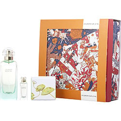 Un Jardin Sur Le Nil By Hermes Edt Spray 3.3 Oz & Soap 1.7 Oz & Edt 0.25 Oz Mini (Women) - Rochan Shop