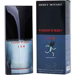 Fusion D'issey By Issey Miyake Edt Spray 2.7 Oz & I Go Cap For Edt Spray (Men) - Rochan Shop