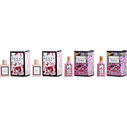 Gucci Variety By Gucci 4 Piece Mini Variety With Gucci Bloom X 2 & Gucci Flora Gorgeous Gardenia X 2 And All Are Eau De Parfum (Women)