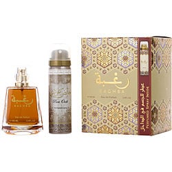 Lattafa Raghba By Lattafa Eau De Parfum Spray 3.4 Oz & Deodorant Spray (Unisex) - Rochan Shop