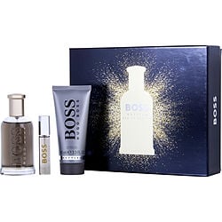 Boss #6 By Hugo Boss Eau De Parfum Spray 3.3 Oz & Shower Gel 3.3 Oz & Eau De Parfum Spray 0.33 Oz Mini (Men) - Rochan Shop