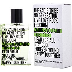 Zadig & Voltaire This Is Us! L'eau For All By Zadig & Voltaire Edt Spray (Unisex) - Rochan Shop