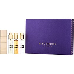 Electimuss Variety By Electimuss All Season Favourites Travel Set With Imperium & Trajan & Mercurial Cashmere And All Are Pure Parfum Spray Mini 0.34 Oz & Atomizer (Unisex)