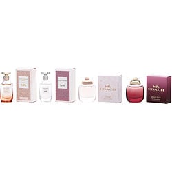 Coach Variety By Coach 4 Piece Mini Variety With Dreams & Dreams Sunset & Floral & Wild Rose And All Are 0.15 Oz Mini (Women)