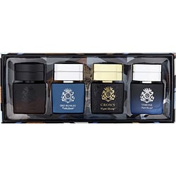 English Laundry Variety By English Laundry 4 Piece Mens Variety With Armour & Oxforx Bleu & Crown & Throne And All Are Eau De Parum 0.68 Oz (Men) - Rochan Shop