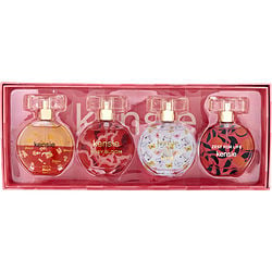 Kensie Variety By Kensie 4 Pc (Women)'S Coffret With So Pretty & Rosy Bloom & Buttercup Babe & Zest For Life And All Are Eau De Parfum Spray 0.68 Oz (Women) - Rochan Shop