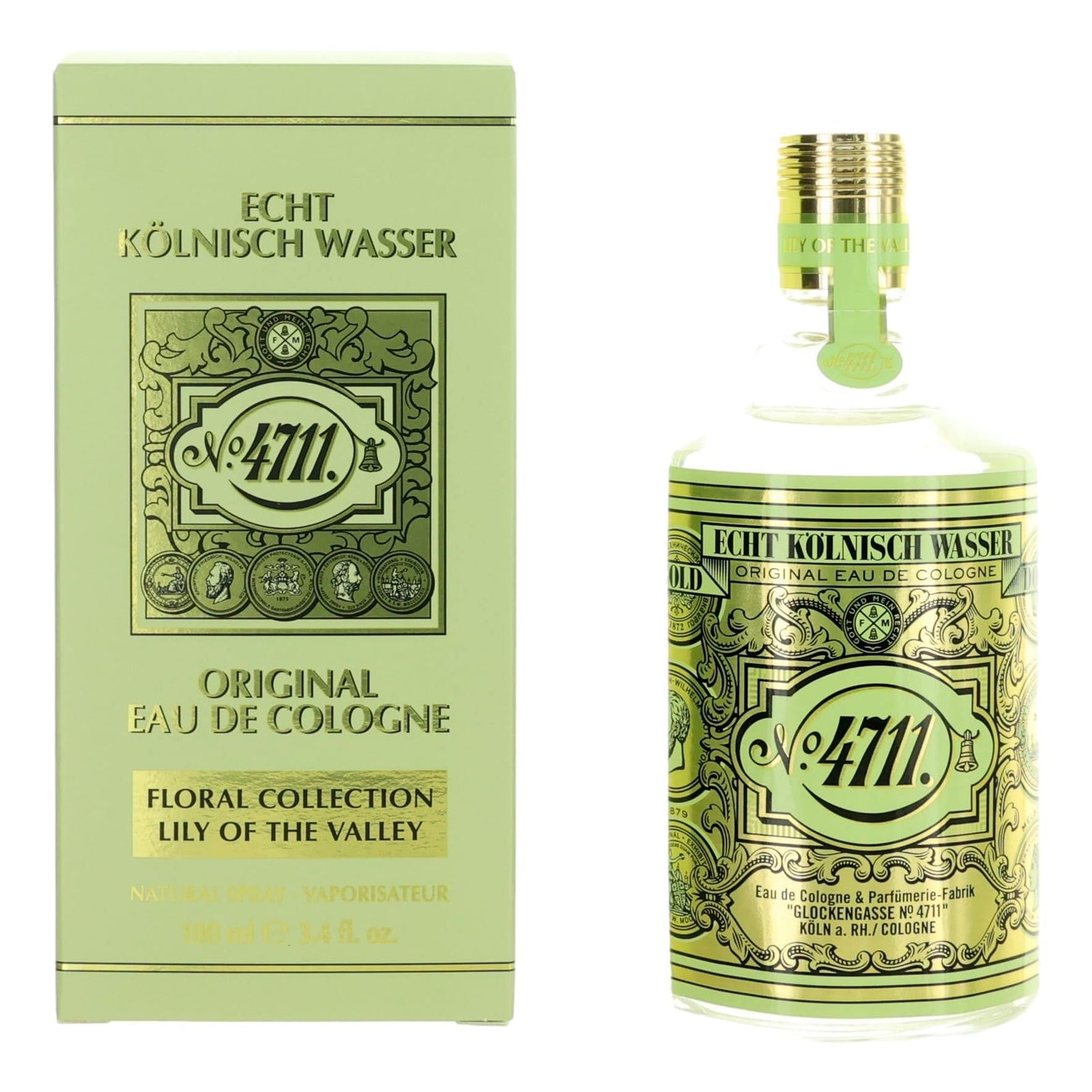 4711 Floral Collection Lily Of The Valley, 3.4oz Eau De Cologne Spray For Unisex - Rochan Shop