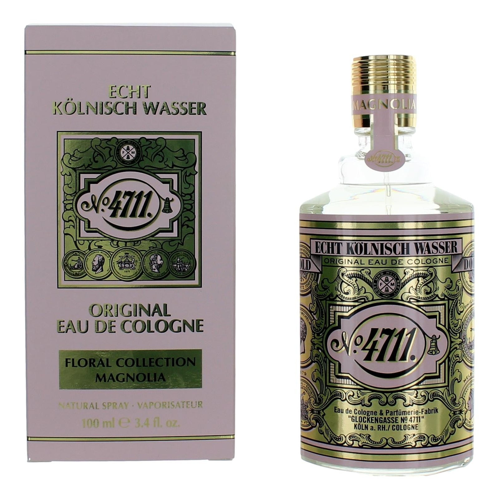 4711 Floral Collection Magnolia By 4711, 3.4oz Eau De Cologne Spray For Unisex - Rochan Shop