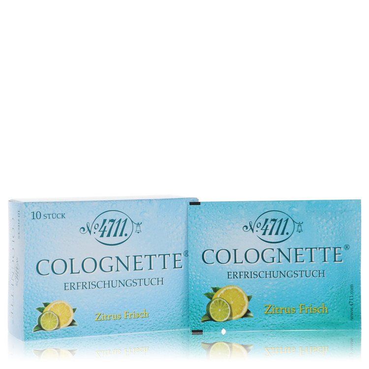 4711 Colognette Refreshing Lemon Box Of 10 Refreshing Tissues By 4711 (Men) - Rochan Shop