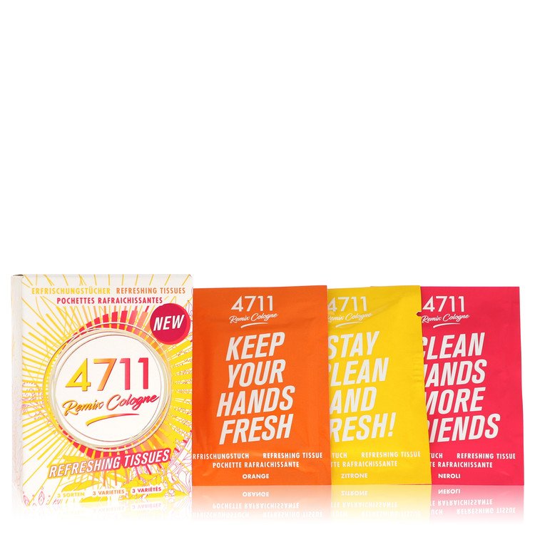 4711 Remix Neroli Refreshing Tissue (Orange, Lemon+Neroli) By 4711 (Women) - Rochan Shop