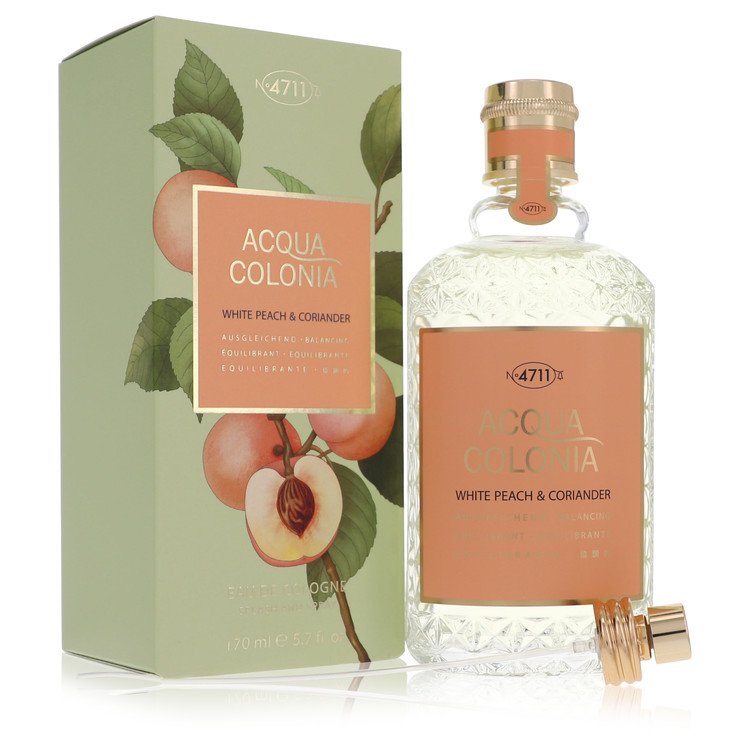 4711 Acqua Colonia White Peach & Coriander Eau De Cologne Spray (Unisex) By 4711 (Women) - Rochan Shop