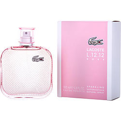 Lacoste L.12.12 Rose Sparkling By Lacoste Edt Spray (Women)