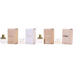 Chloe Variety By Chloe 4 Piece Womens Variety Nomade Eau De Parfum & Chloe Rose Tangerine Edt & Chloe Eau De Parfum & Nomade Edt And All 0.16 Oz Minis (Women) - Rochan Shop