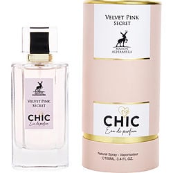 Maison Alhambra Chic Velvet Pink Secret By Maison Alhambra Eau De Parfum Spray (Women) - Rochan Shop