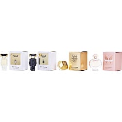 Paco Rabanne Variety By Paco Rabanne 4 Piece Womens Mini Variety With Lady Million & Olympea & Fame & Fame Parfum And All Are Eau De Parfum Minis (Women)