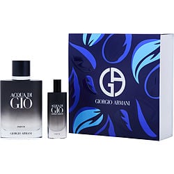 Acqua Di Gio By Giorgio Armani Parfum Spray Refillable 3.3 Oz & Parfum Spray (Men)