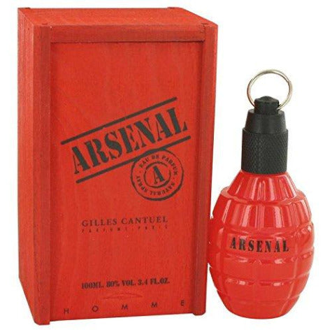 Arsenal Red (New) Eau De Parfum Gilles Cantuel (Men) - Rochan Shop