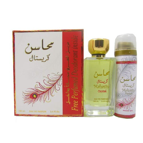 Lattafa Mahasin Crystal Eau De Parfum Lattafa (Women) - Rochan Shop