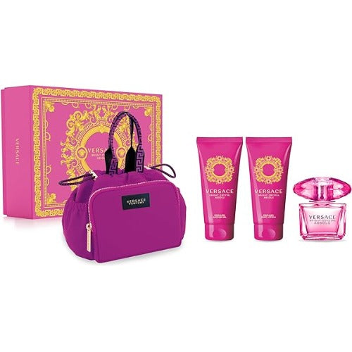 Versace Bright Crystal Absolu 4 Piece Gift Set Versace Women's Gift Sets