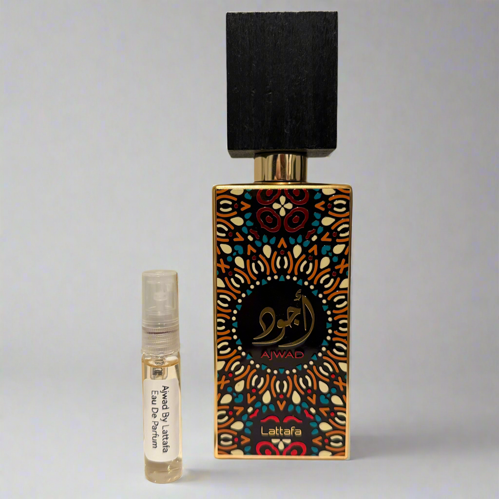 Ajwad By Lattafa Eau De Parfum Spray 5 ml Sample (Unisex)