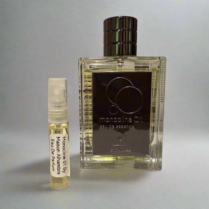 Monocline 01 Eau De Essence By Maison Alhambra Eau De Parfum Spray 5 ml Sample (Unisex)